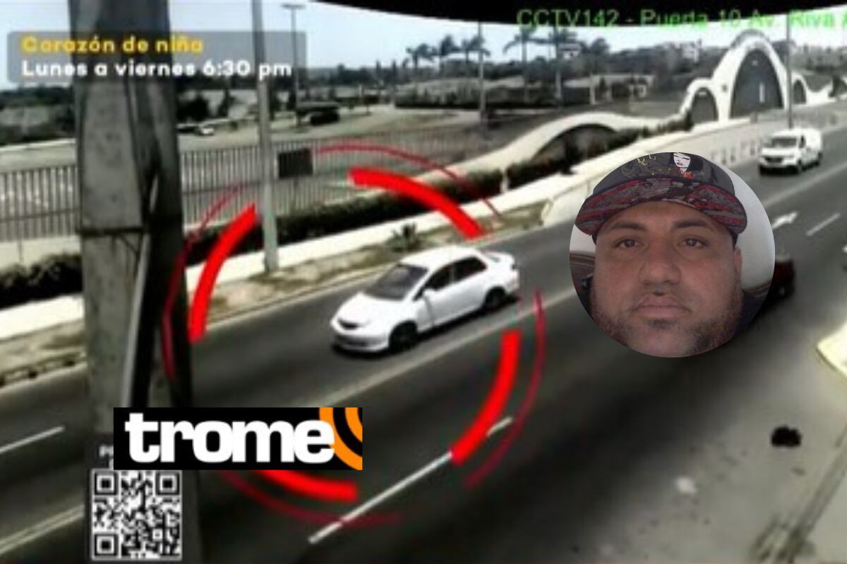 Actualmente la Policía se encuentra en la búsqueda del tercer gatillero que partició en el asesinato. Foto: captura Latina