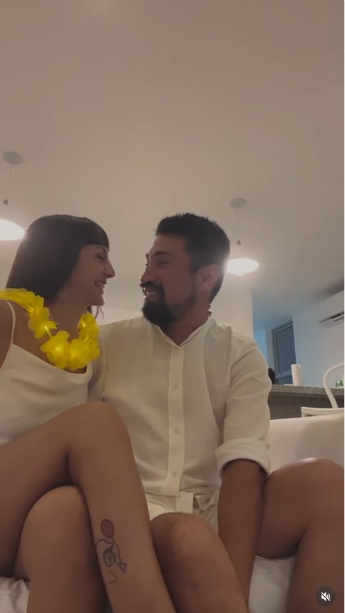 Gia es pareja del actor Aldo Miyashiro y confiesa que se lleva muy bien con sus hijos. Foto: Instagram Gia Rosalino.