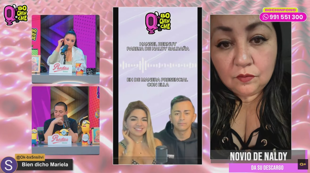Novio de Naldy Saldaña le expresa su apoyo absoluto, pero se mantiene en reserva tras acusación al exdirector musical de 'La Bella Luz'.