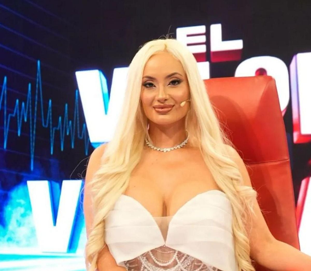 Nadeska Widausky, modelo peruana, detenida en Jesús María por orden emitida desde Bélgica. (El Valor de la Verdad/YouTube)