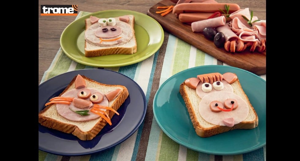 Hay diversas maneras de preparar ricos y nutritivos sándwich para la lonchera. Además, puede darles una presentación divertida que les motivará más. (San Fernando / Trome)