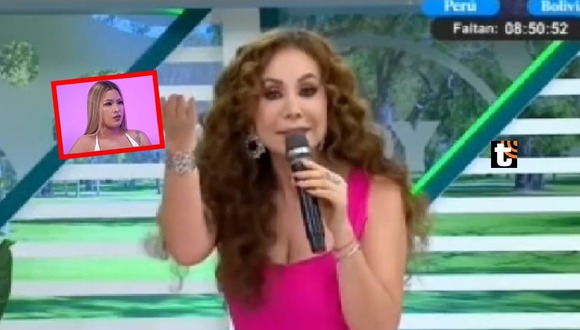 Janet Barboza responde a Delany López