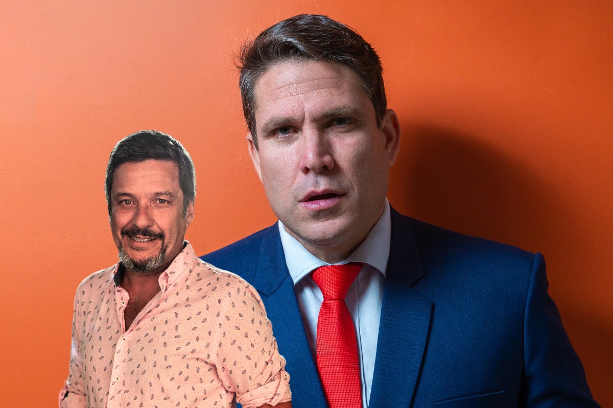 Paco Bazán y Lucho Cáceres