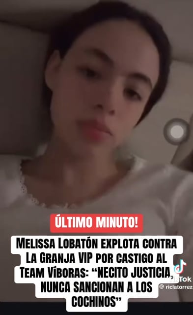Melissa Lobatón exige que sancionen al 'Team Reales' como sancionan a Samahara Lobatón y Pati Lorena por sacarse los micrófonos.