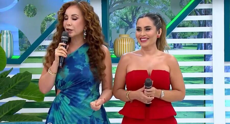 Janet Barboza y Ethel Pozo hablan con Florcita Polo en América Hoy