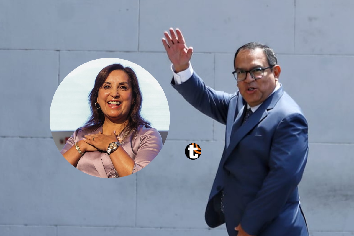 Alberto Otárola acudió sorpresivamente a Palacio de Gobierno. (Foto: Giancarlo Ávila / @photo.gec)