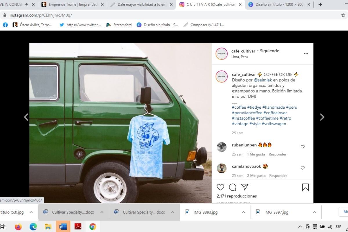 Un pequeño negocio puede volverse visible a través de otro emprendimiento.