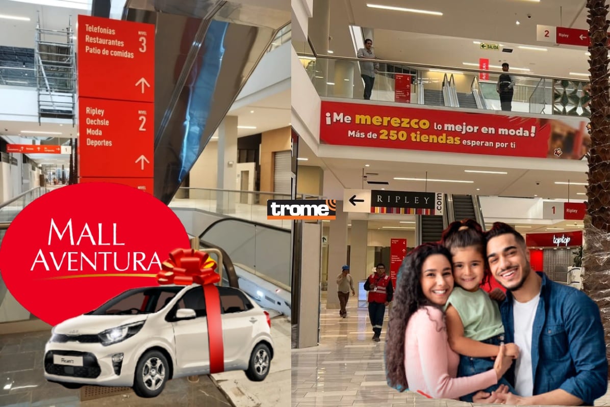 Trome visitó Mall Aventura San Juan de Lurigancho. Primer centro comercial de ese distrito apunta a brindar nueva propuesta comercial y de entretenimiento. (Entrevista: Isabel Medina / Trome).