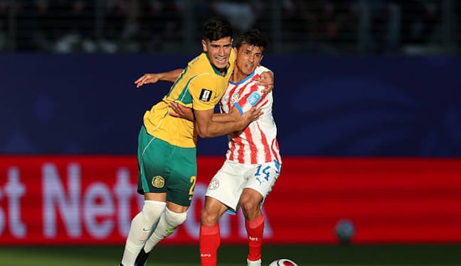 Paraguay vs. Australia. (Foto: Getty Images)