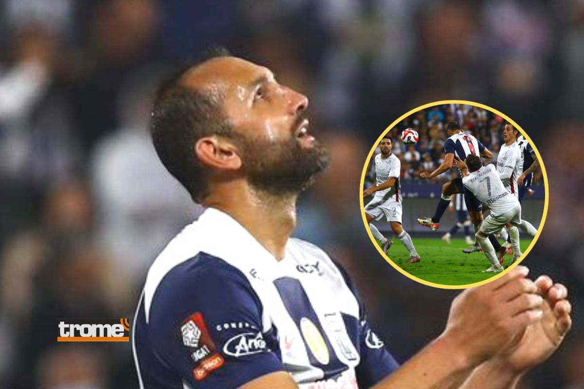 Hernán Barcos se lamenta por gol que pudo ser el triunfo de Alianza Lima (Foto: GEC)