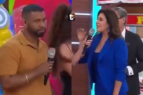 Edson Dávila queda en shock tras inesperada revelación de Verónica Linares durante saludo por su cumpleañ...