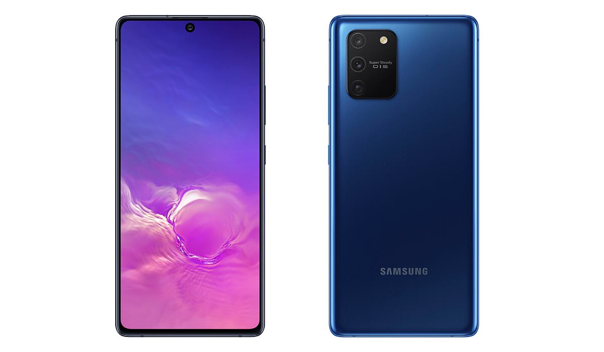 Así es el Samsung Galaxy S10 Lite. (Foto: Samsung)