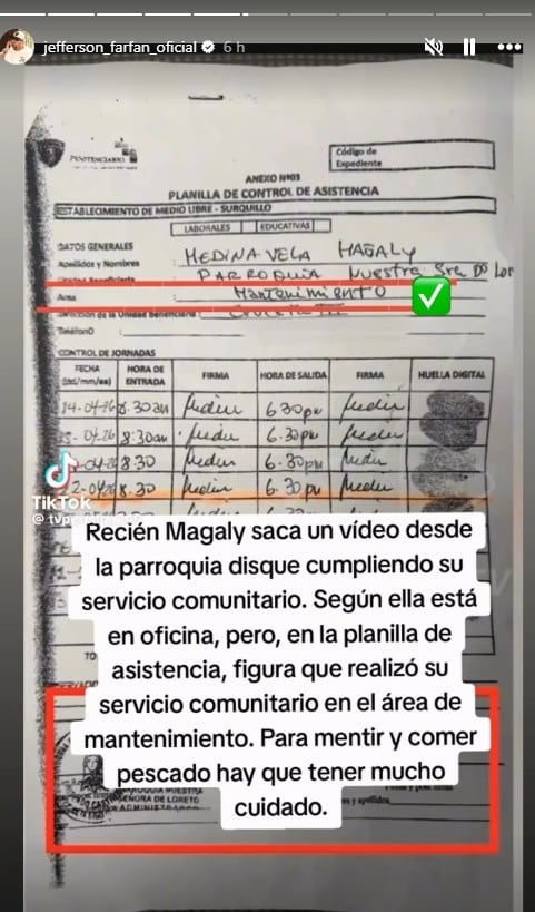 Jefferson Farfán muestra nueva prueba contra Magaly Medina.