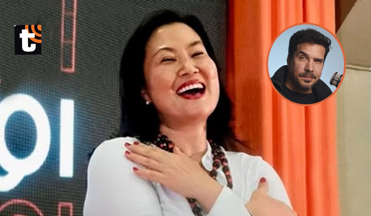 La lideresa de Fuerza Popular aclaró que, si bien existe una cercanía con el actor, esta se da en un plano estrictamente amical.