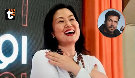 Keiko Fujimori le ‘echa flores’ a Gabriel Calvo: “Me parece guapo, somos muy buenos amigos”