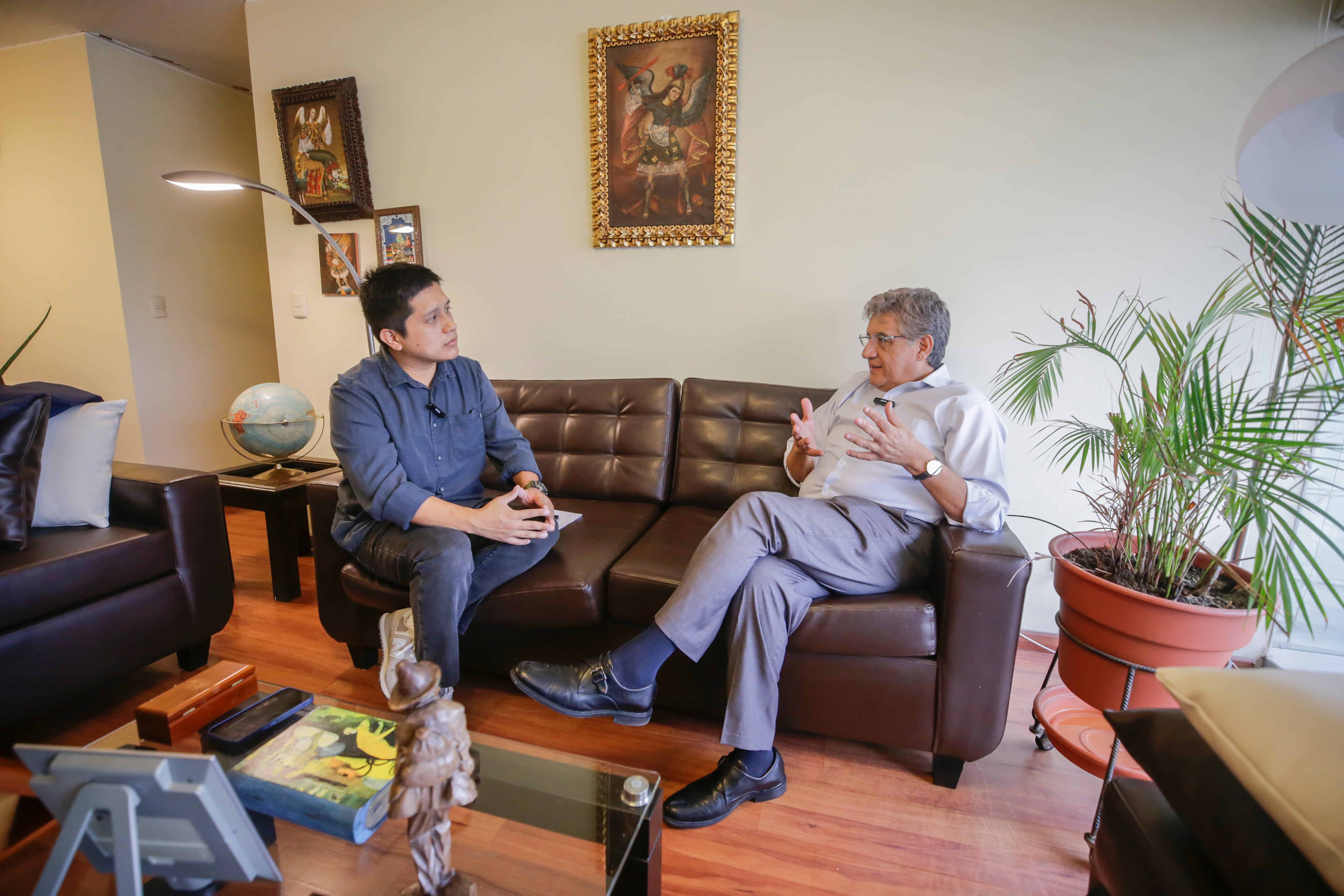 Sheput revela que Carlos Álvarez no pisó el acelerador en la última semana antes de las elecciones. (Foto: César Bueno)