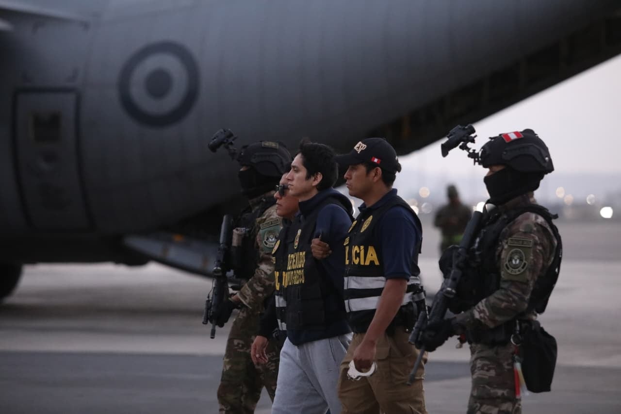 Jhonsson Smit Cruz Torres fue trasladado a Lima desde Puno tras ser expulsado de Bolivia. (Foto: El Comercio)