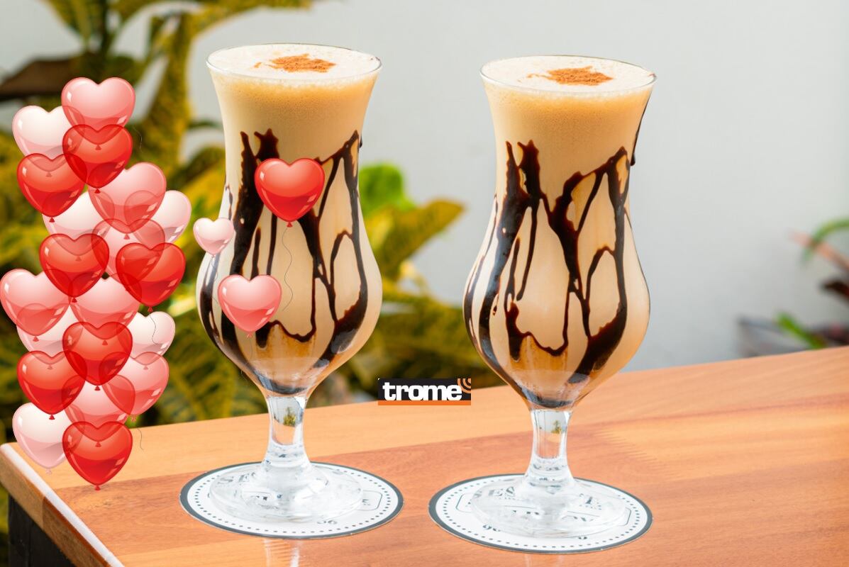 'Loco por ti' es una de las propuestas del restaurante Sesenta para brindar en este 'San Valentín' y celebrar así el amor y la amistad. (Compos. foto: Isabel Medina / Trome).