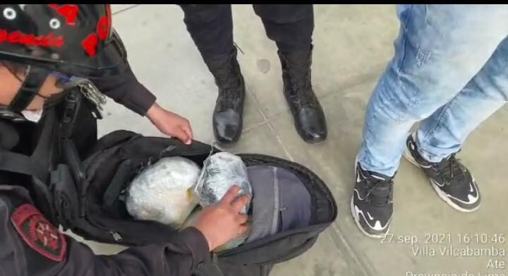 El hincha aliancista Carlos Antonio García Ríos (26), ‘grone’, fue intervenido con más de 3 kilos de marihuana.