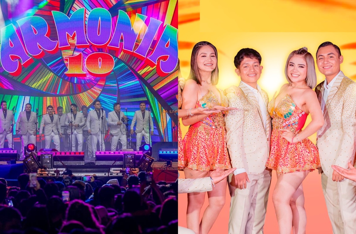 Armonía 10 y La Bella Luz se presentarán en los Carnavales de Cajamarca 2026. (Foto: Instagram)