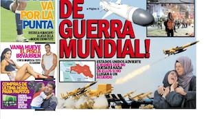 ¡PELIGRO DE GUERRA MUNDIAL!