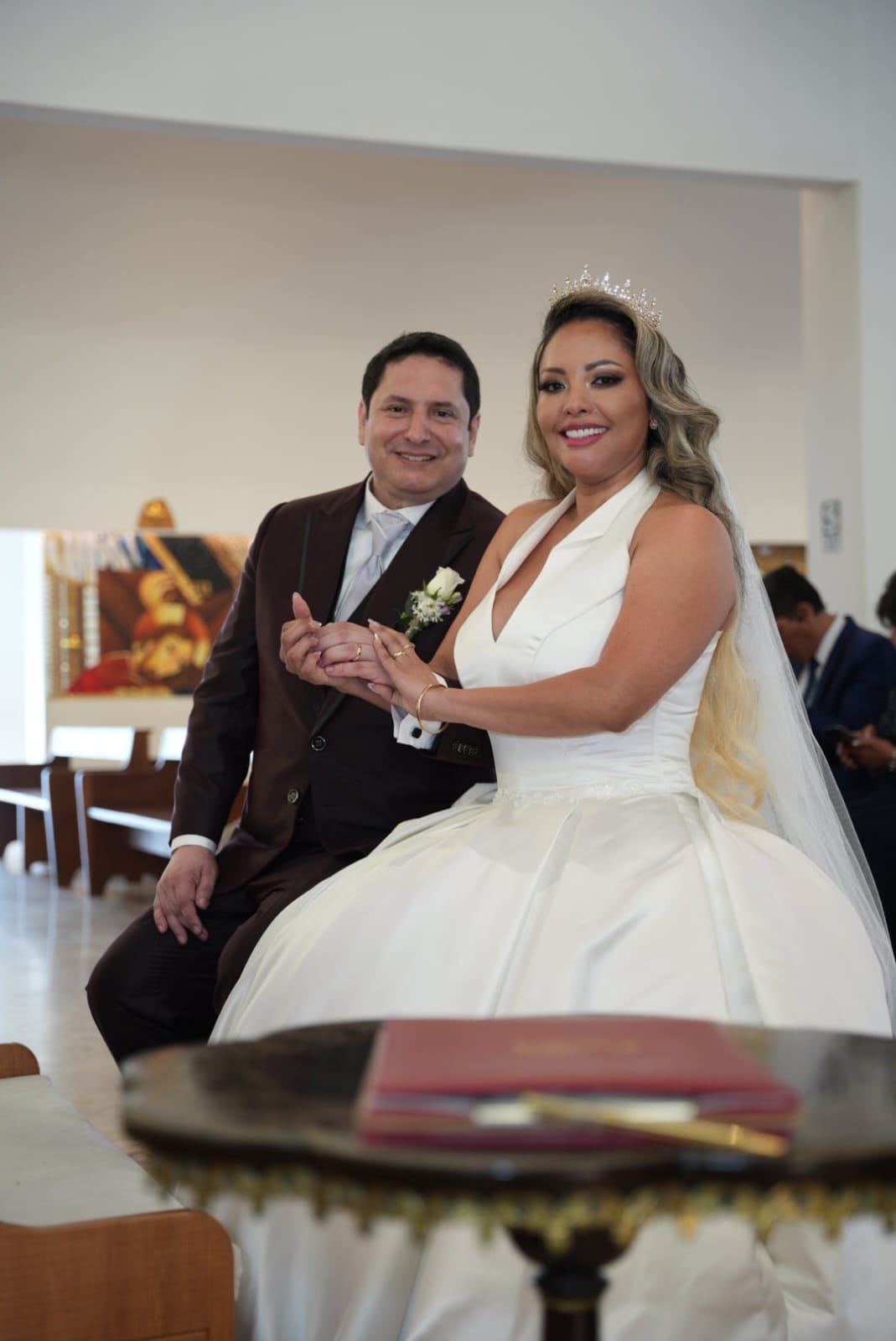 Vanessa Valencia se casó con José Carlos Tapia. Foto: Difusión
