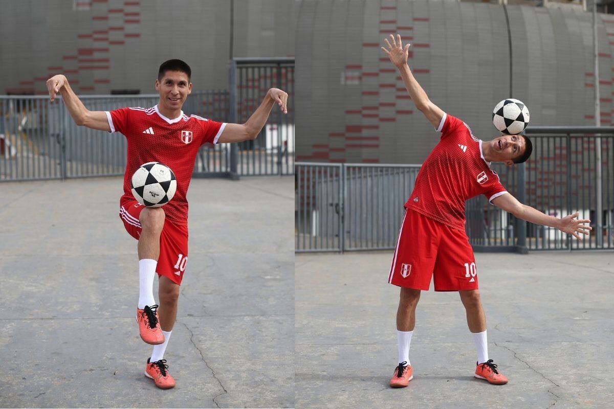 Ricardo tiene mucha habilidad con el balón. Fotos: Trome.