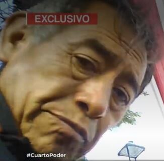 Luis Solís Rodríguez fue captado en cámaras (Imagen: Cuarto Poder)