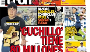 ‘CUCHILLO’ TIENE 80 MILLONES CON MAFIA DEL ORO