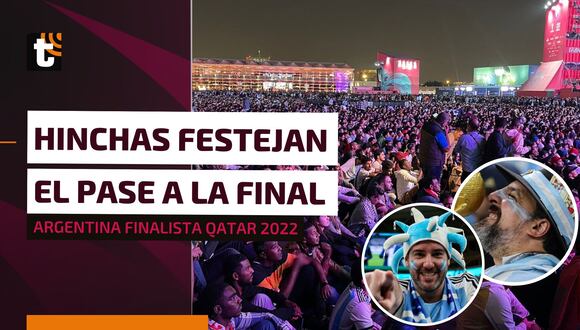 Argentina finalista de la Copa del Mundo: así se festejaron los goles 'albiceleste' desde el Fan Fest de Qatar 2022