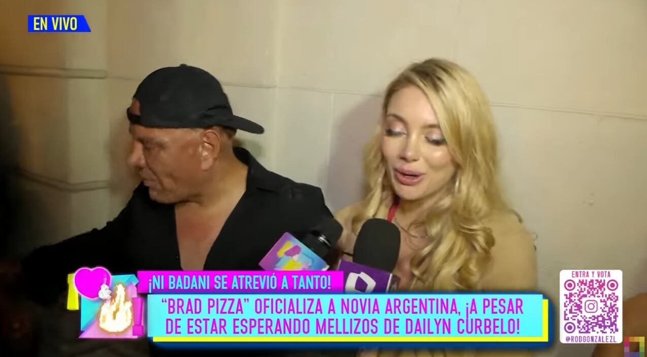 Aixa Sosa, nueva pareja de 'Brad Pizza' niega celos de Dailyn Curbelo.