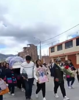 Velorio de Jaqueline Meza Taipe
