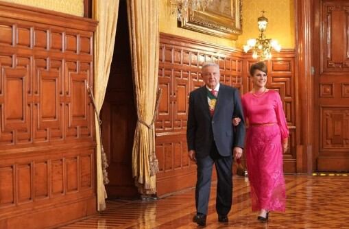 La pareja presidencial estuvo a la altura de la ceremonia (Foto: Presidencia)