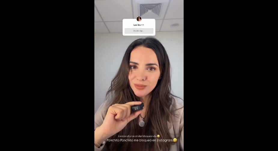 Rosángela Espinoza critica la actitud de Pancho.