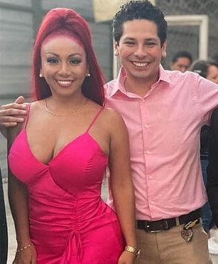 Deysi Araujo y su ex, el juez Jackson Torres