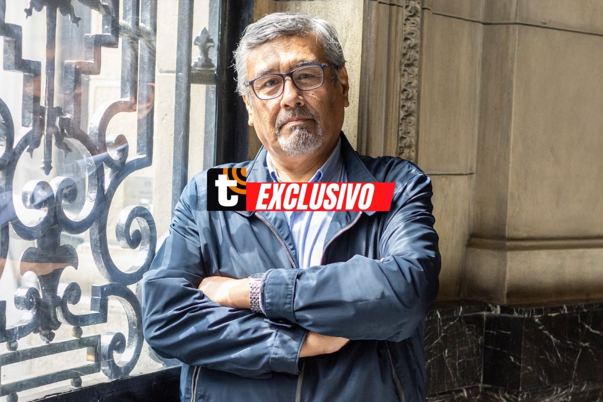Vocero de Mypes Unidas del Perú, Daniel Hermoza, recalca la importancia de que el Impuesto Selectivo al Consumo vuelva a ser definido por el Congreso. Foto: Mario Zapata.