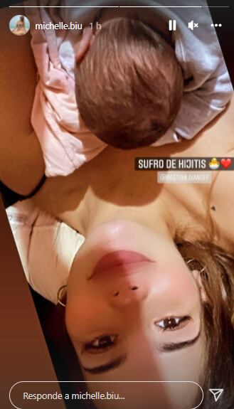 Pareja de Joshua Ivanoff. (Foto: @michelle.biumichelle.biu).