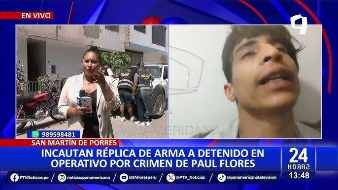 Capturan sospechoso de crimen de Paul Flores