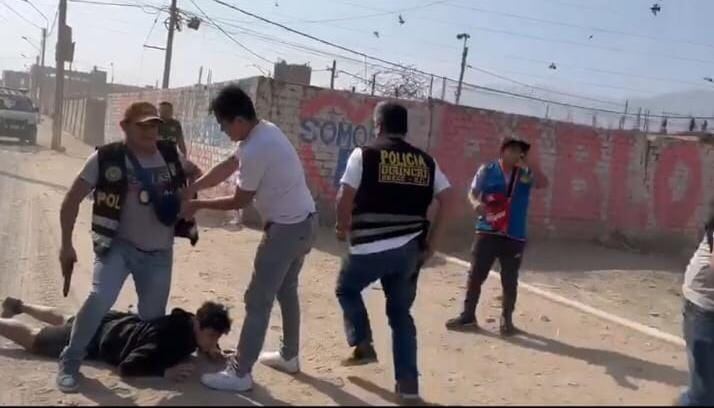 Intevenido cayó en Carabayllo