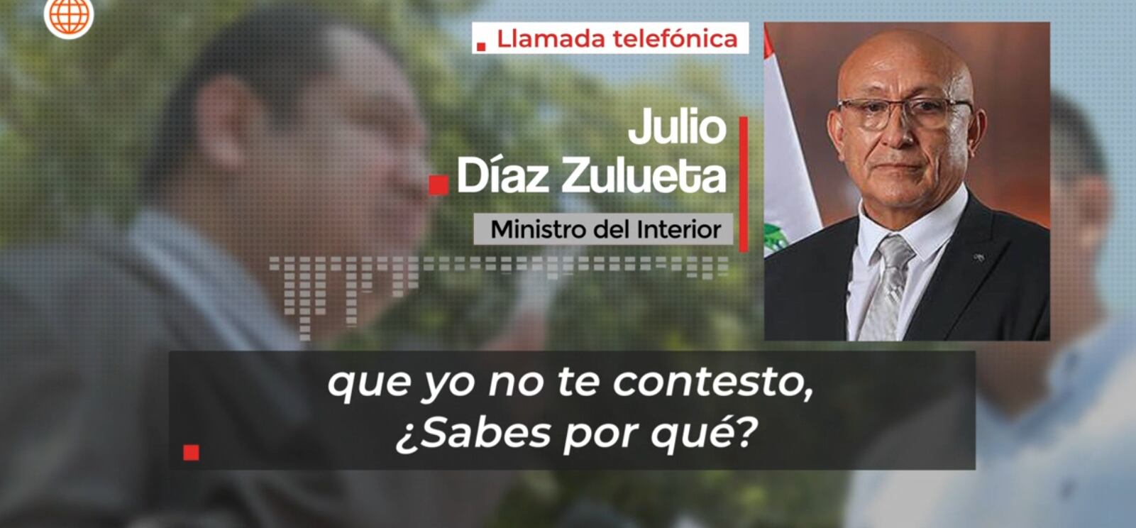 Ministro del Interior, Julio Díaz Zulueta, no recibió a promotor de Educación pese a que lo citó.