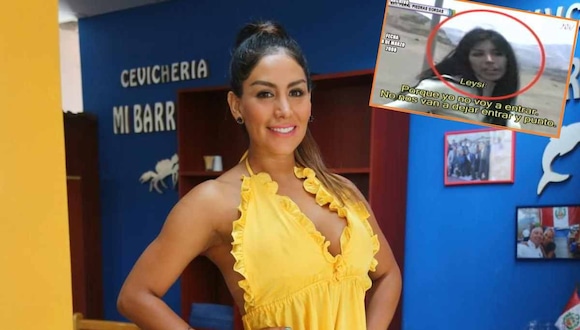 Magaly recordó escándalo de Leisy Suárez afuera de Piedras Gordas. (GEC/ Captura Latina)