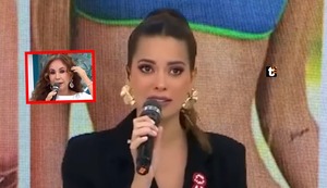 Valeria se incomoda EN VIVO con Janet por decir que envenenó a Milett para ganar el Miss Perú: “¡Cómo se inventa!”