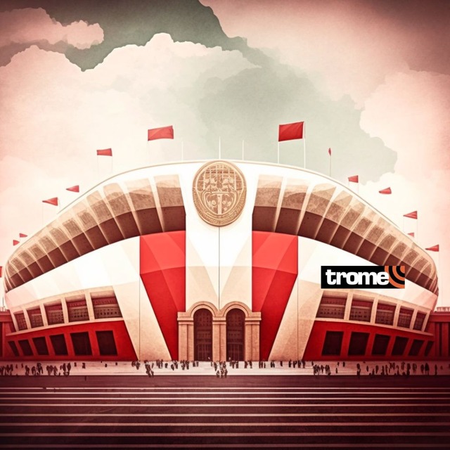Así lucirían los estadios en Perú si se realizara un Mundial de Futbol en el país, según la Inteligencia artificial (Foto: Trome)