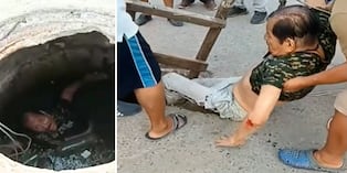 Chiclayo: adulto mayor termina sumergido en aguas servidas