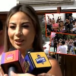 Pamela López es recibida como ‘diva’ y dice que la soltería le sienta bien: “Valió la pena los 100 soles”
