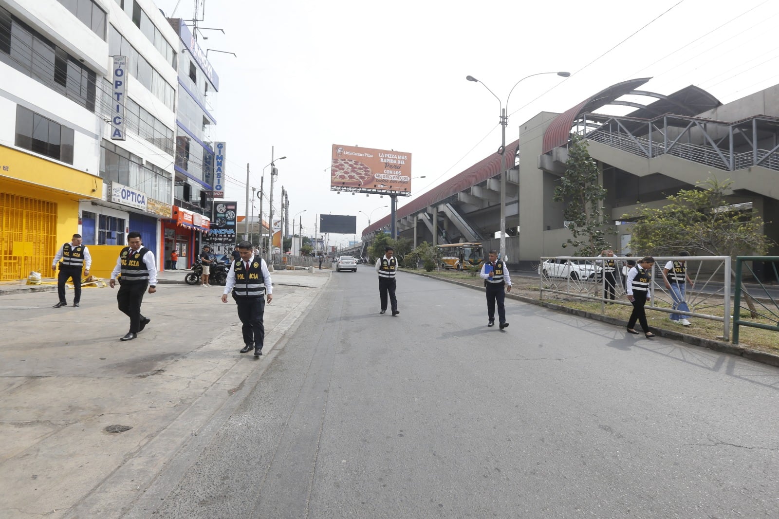 Escena del ataque al bus de 'Armonía 10'.