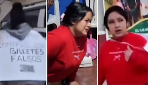 La Libertad: rondas castigan a presuntas estafadoras tras denuncia de comerciantes