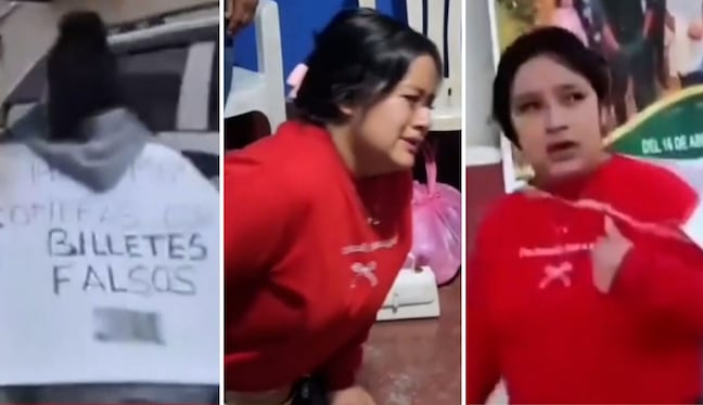 La Libertad: rondas castigan a presuntas estafadoras tras denuncia de comerciantes