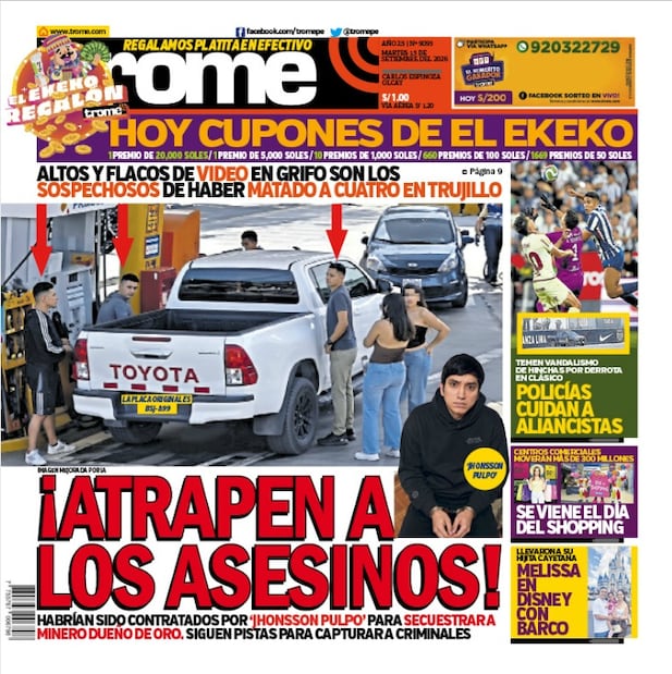 Portada Trome