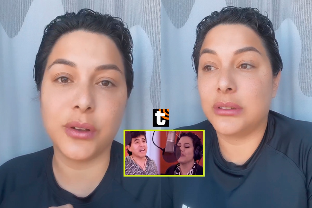 Natalia Salas aparece indignada por mal uso de su canción.